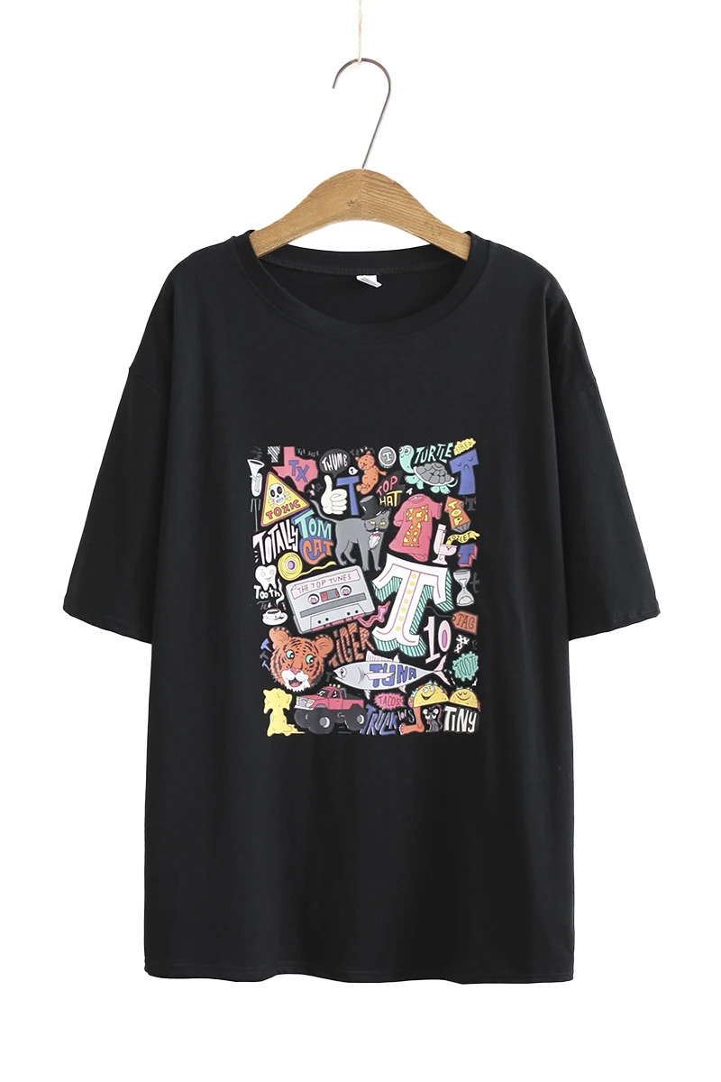 

2021 New Spring Summer Women Female Sexy Polyester Oversize Plus Size t-shirt Brand tShirt Outwear