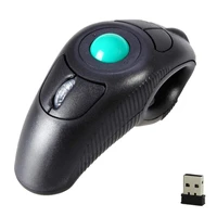 2 4g usb mouse trackball handheld finger micewireless optical travel dpi mice for android tv pc laptop mac left and right handed