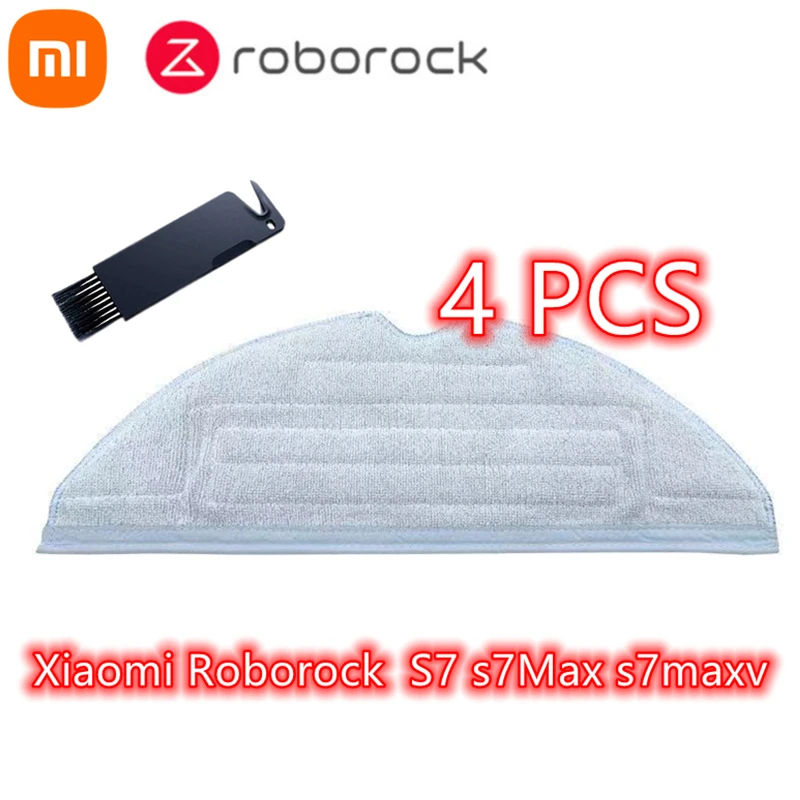 

4 шт., сменные насадки для робота-пылесоса Xiaomi roborock S7 S7 Max S7 maxv