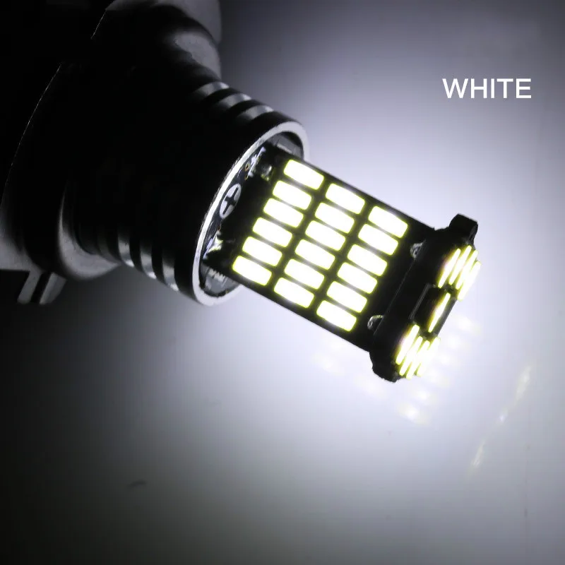 2 шт. автомобиль H4 H7 H8 H11 Led 9005 9006 4014 45SMD Противотуманные фары дневного света лампы