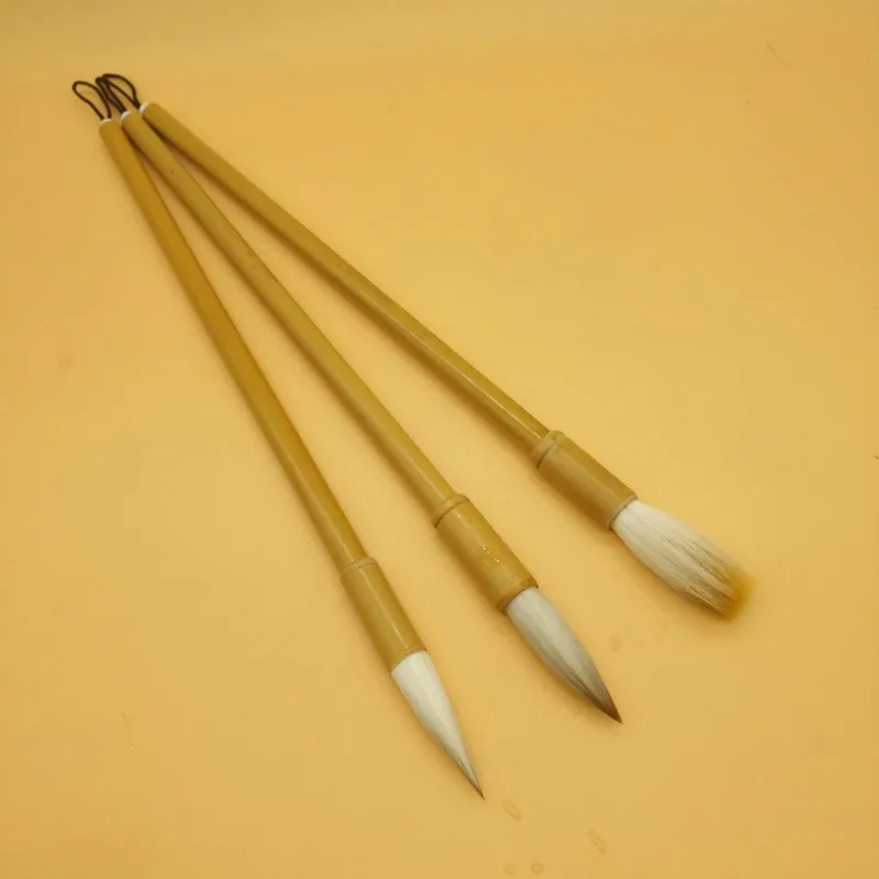 3 шт./компл. кисть для каллиграфии птица китайский пейзаж живопись тушью обычный