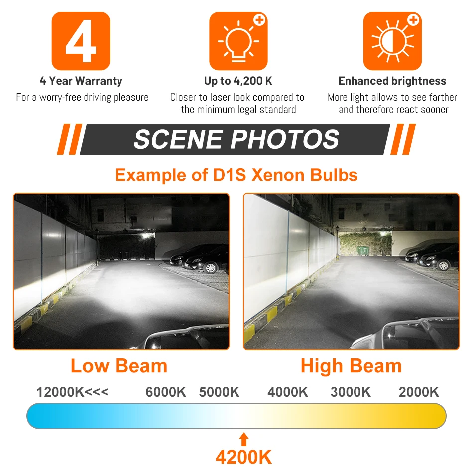 Ксеноновые лампы OSRAM D3S D1S 35 Вт D2S D4S автомобильные HID комплект для преобразования