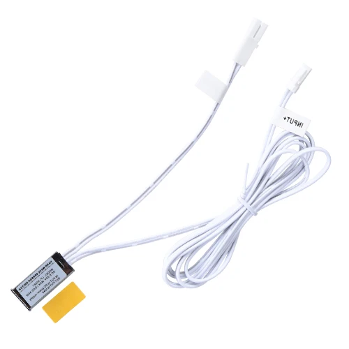 

Foxanon IR Motion Sensor Switch Auto ON/OFF DC 5V-24V 5A Max 50W Hand Sweep Sensor Switch DIY LED Closet Cabinet Light Strip