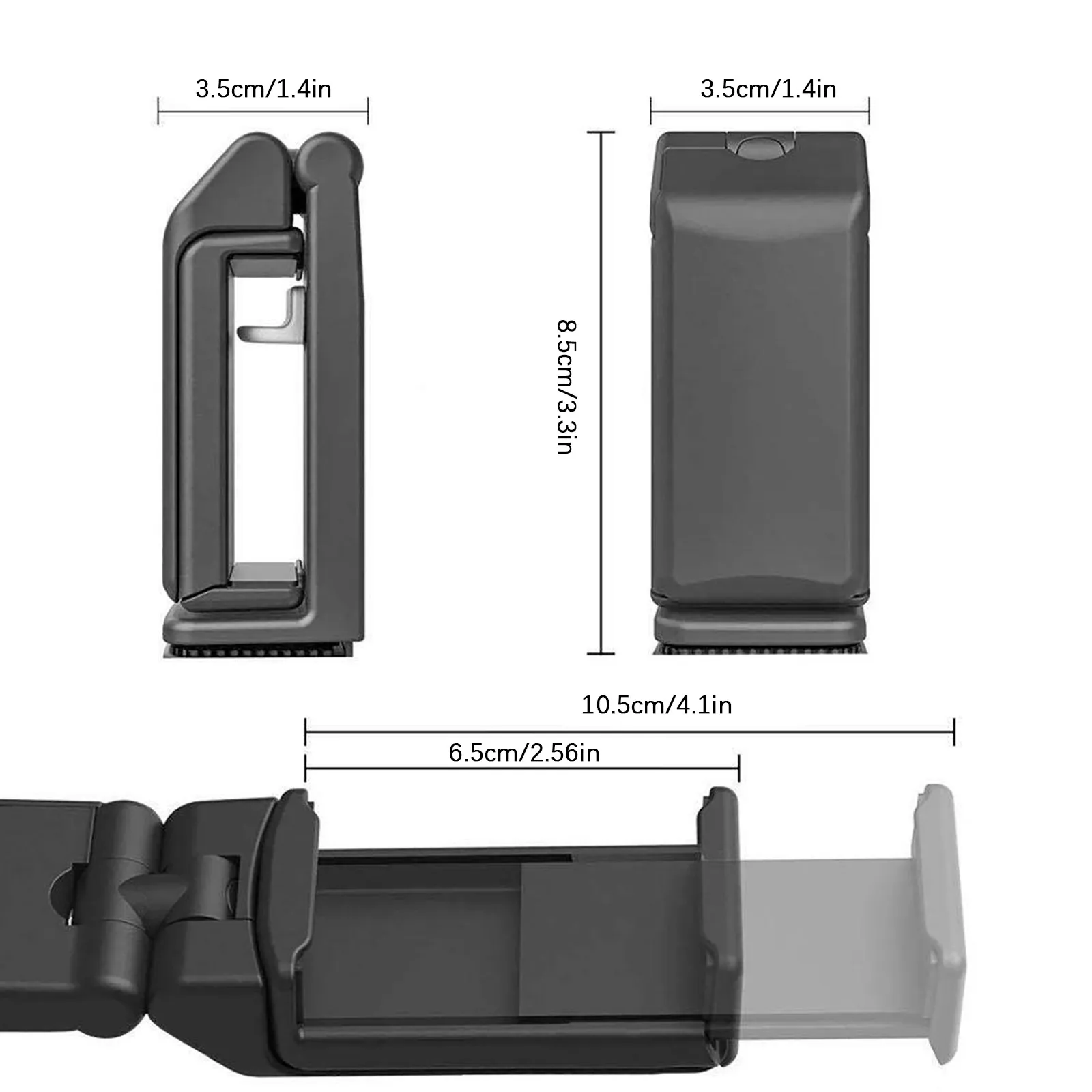 

Portable Phone Holder Universal Mobile Phone Lazy Desktop Stand Multifunctional Stand Foldable 360-degree Rotating Phone Clip