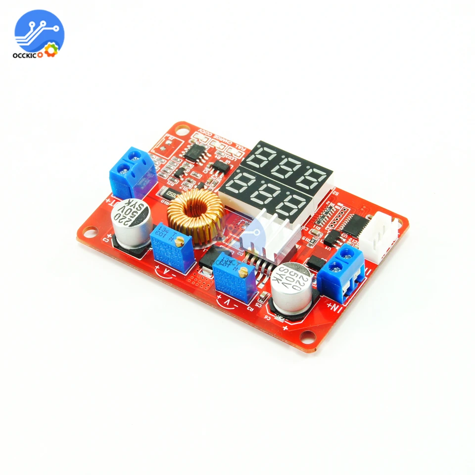 Дисплей с тремя цифрами 5 А 75 Вт модуль постоянного тока напряжения понижающего