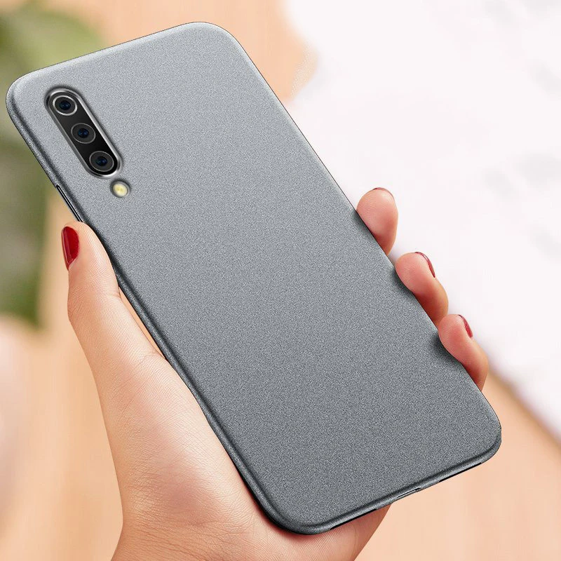 Силиконовый матовый телефон случае для samsung Galaxy A10 A20 A30 A40 A50 A70 A80 A90 S8 S9 S10e S10 плюс Note10 9 8 тонкий Песчаник чехол