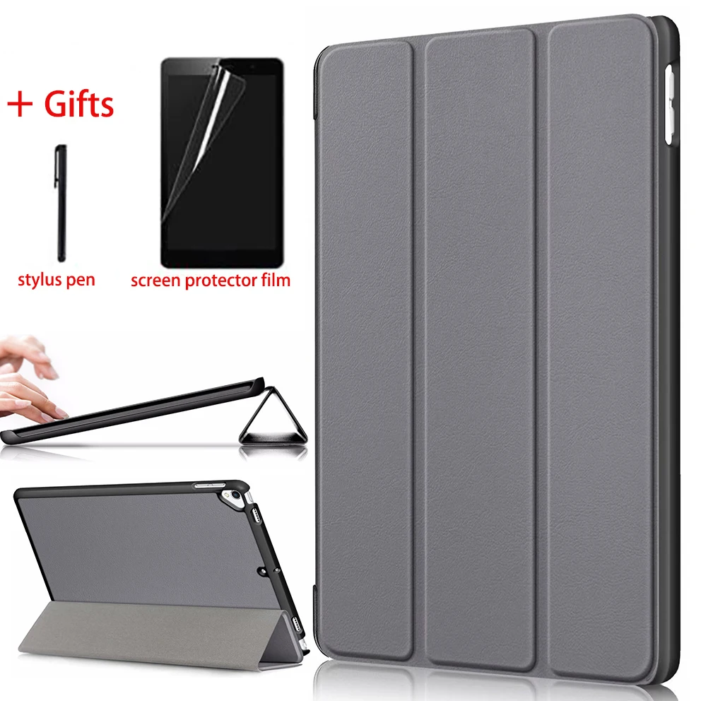 Trifold умный чехол для ipad Pro 10 5 Air 3 2019 Чехол подставка планшет 2 дюймов 7th Gen + пленка