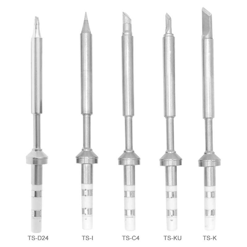 Quicko TS100 Soldering Iron tips Lead Free Replacement Various models of Tip Electric K KU I D24 BC2 C4 |