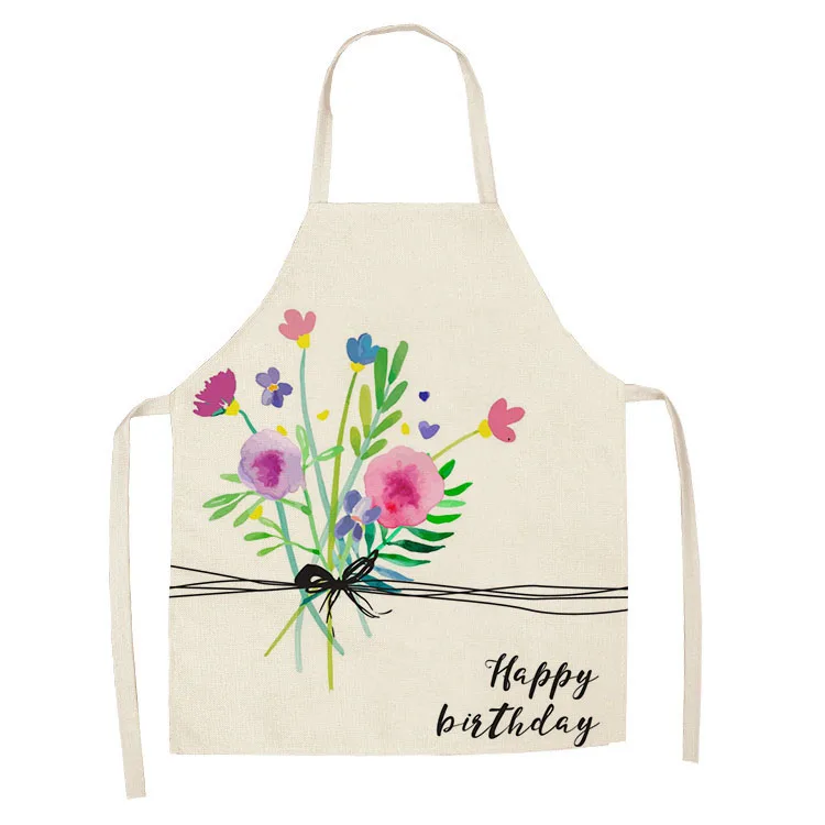 Фартук Кухонный из хлопка и льна 55 х68 см|Фартуки| |