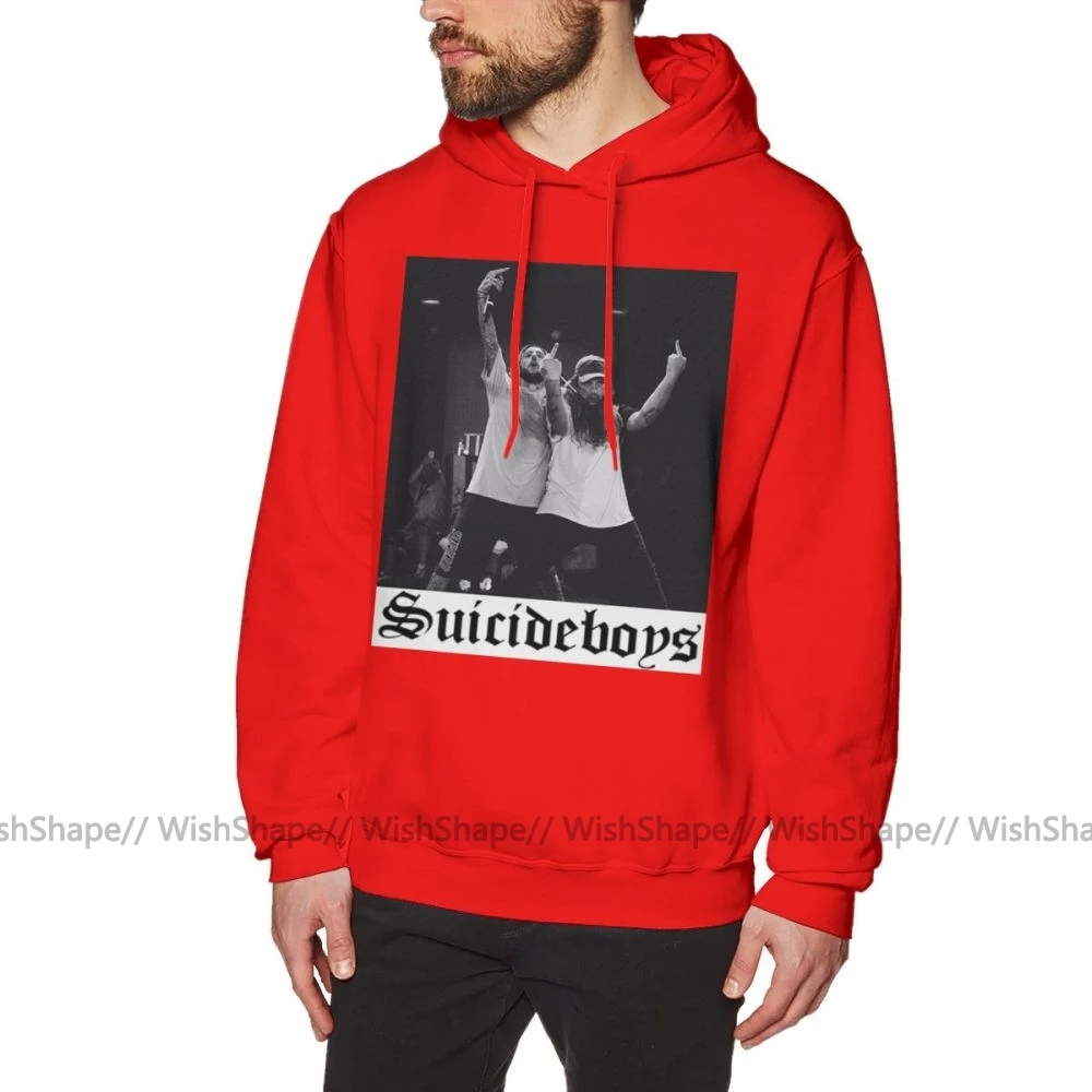 Ftp Толстовка suicideboys Ftp толстовки X Зимний пуловер Толстовка классная длинная длина хлопок мужские уличные белые толстовки - Цвет: Red