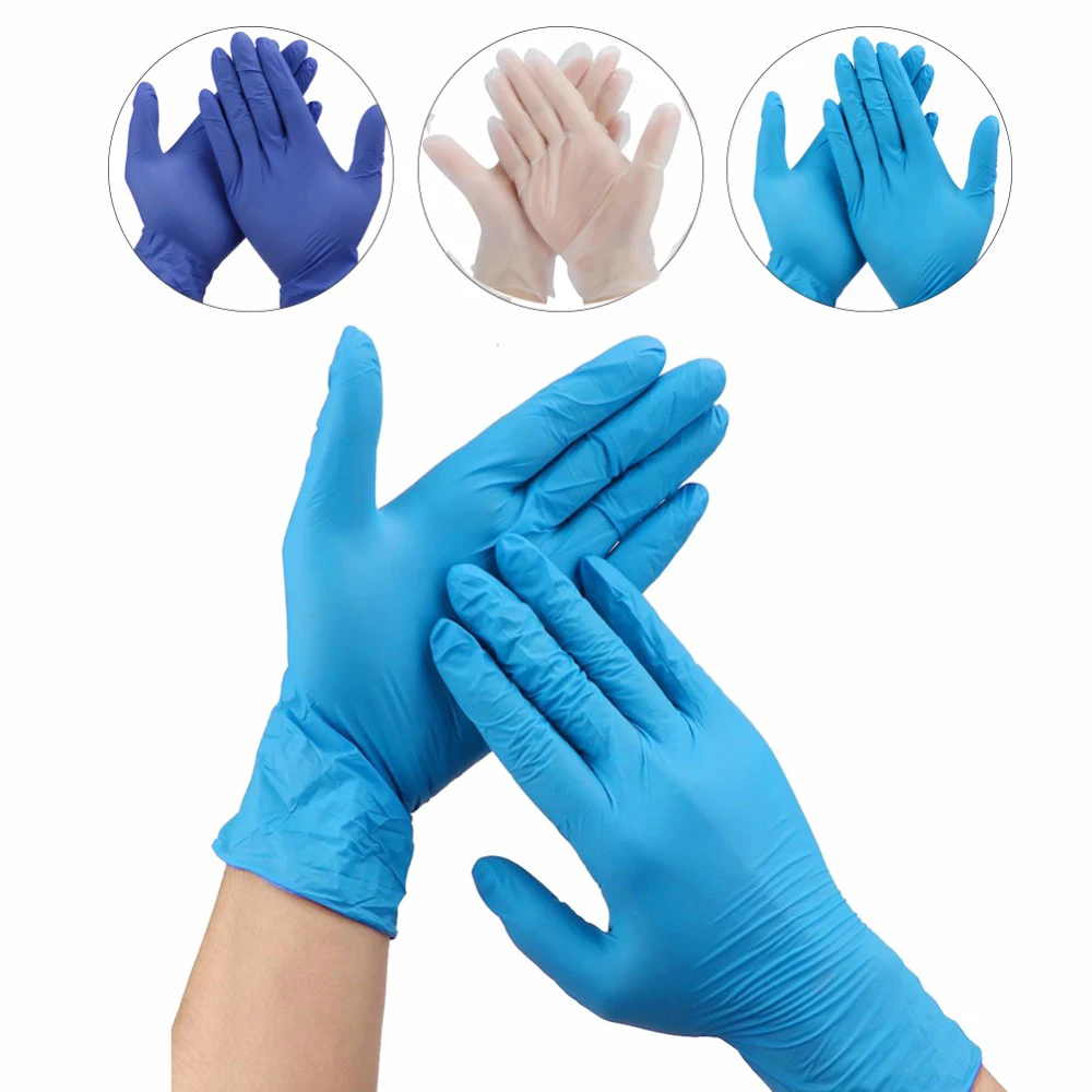 100 шт./кор. перчатки для татуировок одноразовая водостойкая Татуировка