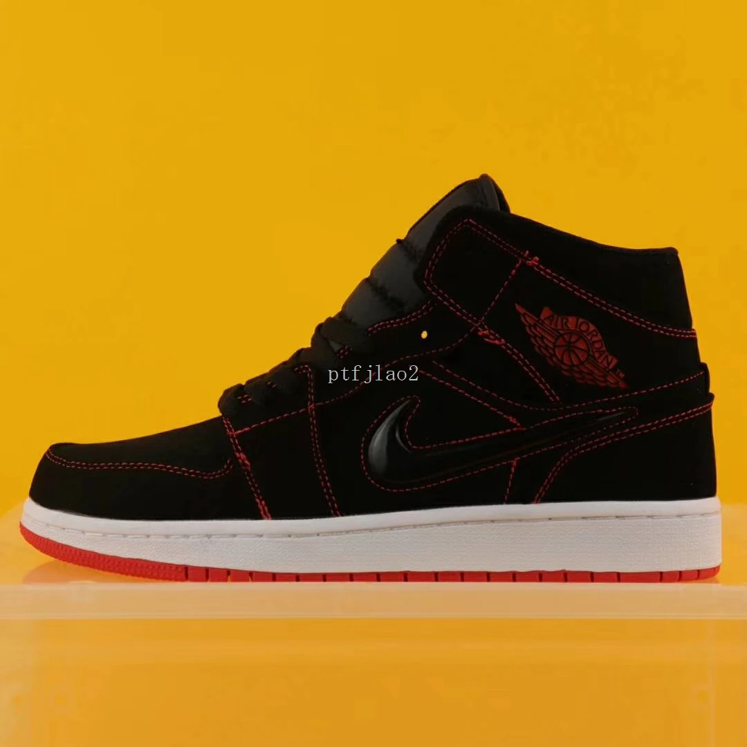 

New Arrival Air AJ 1 Mid Basketball Shoes Men/Women AJ1 Leisure Sports Footwear 36-45