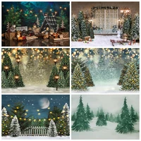 christmas fir forest background photo backdrop winter snow forest tree flash lamp photography backgrounds for photo studio