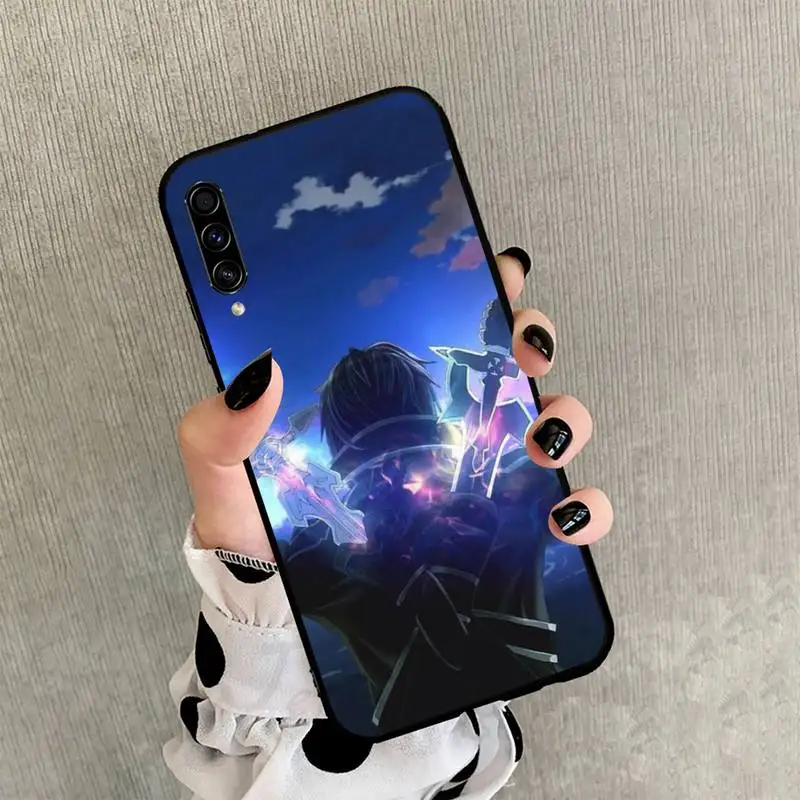 

Sword Art Online SAO Anime Manga Phone Case For Samsung A31 A70 A20E S10 E S20 Plus Note 9 20