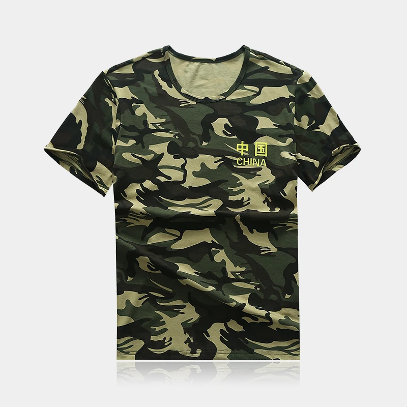 Outdoor Camouflage Shirts Womens Ladies Army Style mens Gym Training Running Boot Camp Camo T-Shirt Top Tee | Тематическая одежда