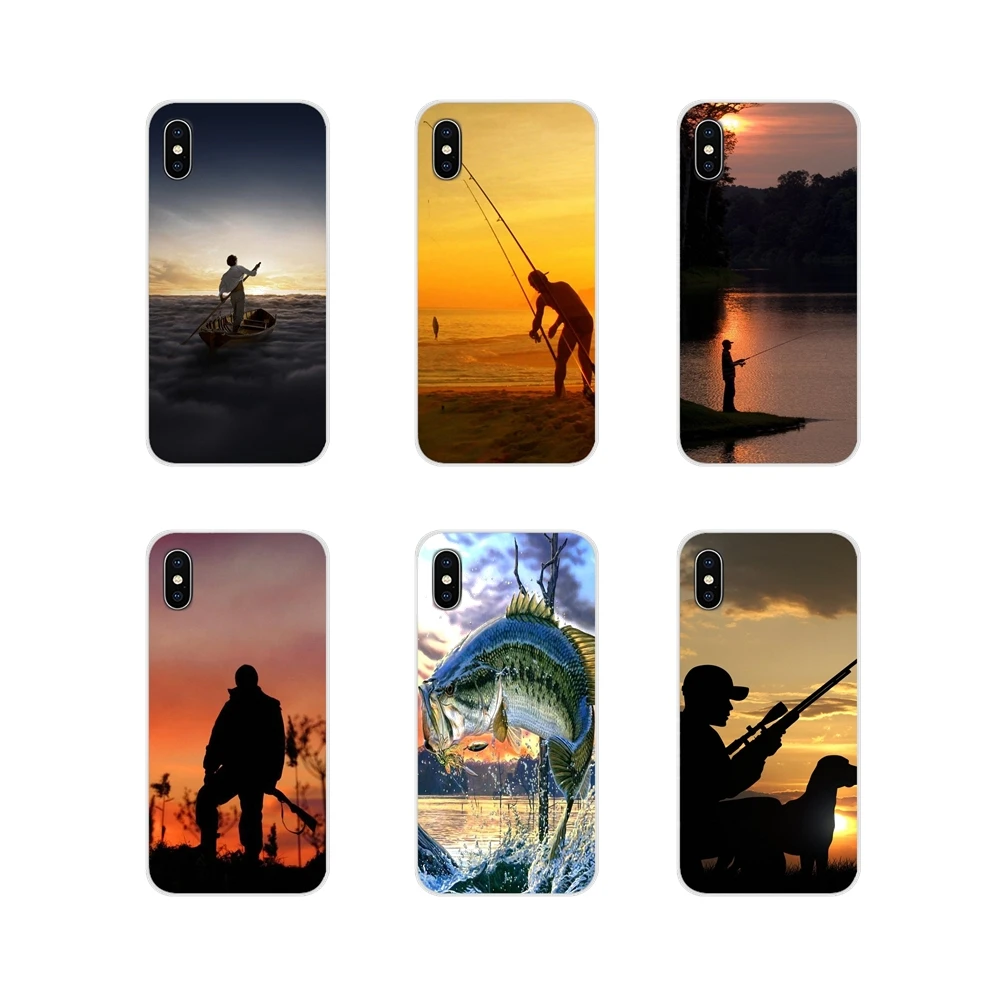 Силиконовый чехол для телефона Apple iPhone X XR XS 11Pro MAX 4S 5C SE 6S 7 8 Plus ipod touch 5 6 охоты