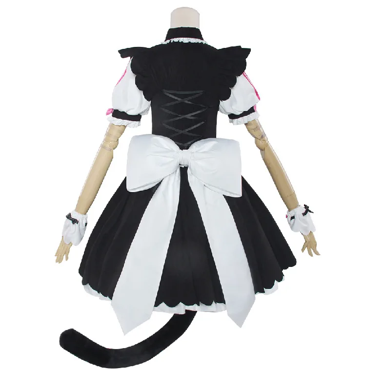 Аниме NEKOPARA Chocola ванильный костюм для косплея милый кавайный горничной одежда