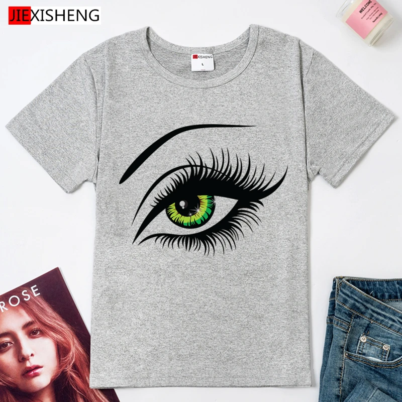 2021 летняя футболка для женщин футболки с коротким рукавом из хлопка и принтом