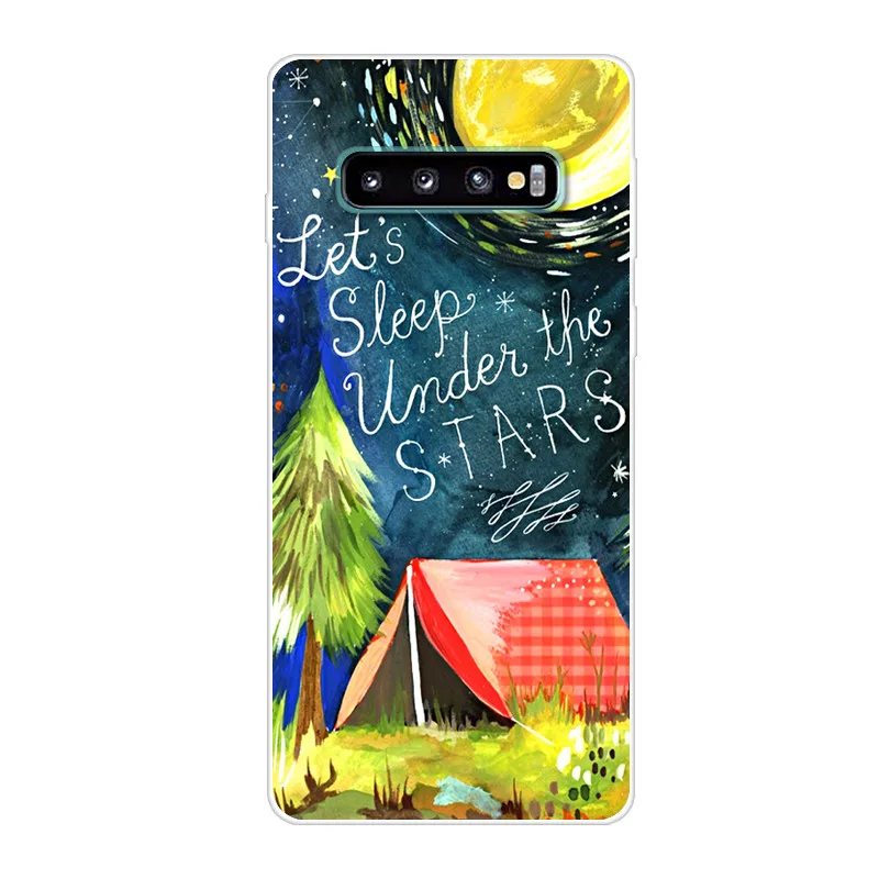 Для samsung Galaxy S10 Plus чехол s 10 Lite S10E E мягкая задняя крышка из ТПУ для Galaxy S10 S10Plus силиконовый чехол для телефона s Coque S10Lite - Цвет: 52