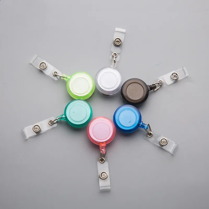 1 шт. выдвижной брелок для ключей работы ID держатель карт фабрика компании бейдж