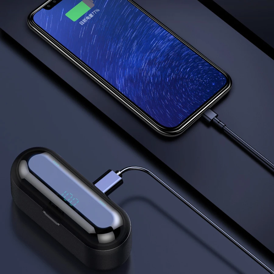 AMTERBEST F9 мини 5D стерео звук Беспроводной Bluetooth наушники IPX6 Водонепроницаемый