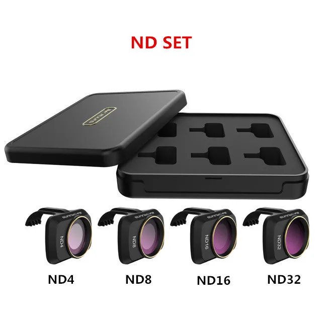 ND SET Mavic мини карданный фильтр для объектива камеры MCUV CPL ND/PL Drone фильтры ND4 ND8 ND16 ND32 для DJI Mavic Mini АКСЕССУАРЫ - Цвет: ND SET