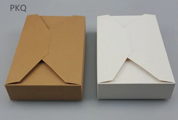 20 шт. Простой Конверт Рождественская коробка для печенья коричневая чашка хлеба