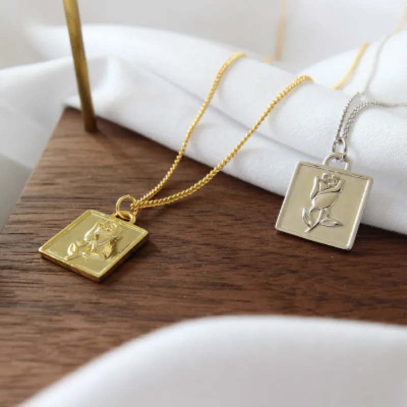 EDS женское ожерелье серебро 925 ювелирное изделие пробы серебряное длинная