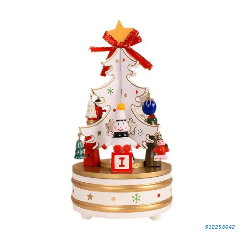 Классическая музыкальная шкатулка деревянная заводная конструкция