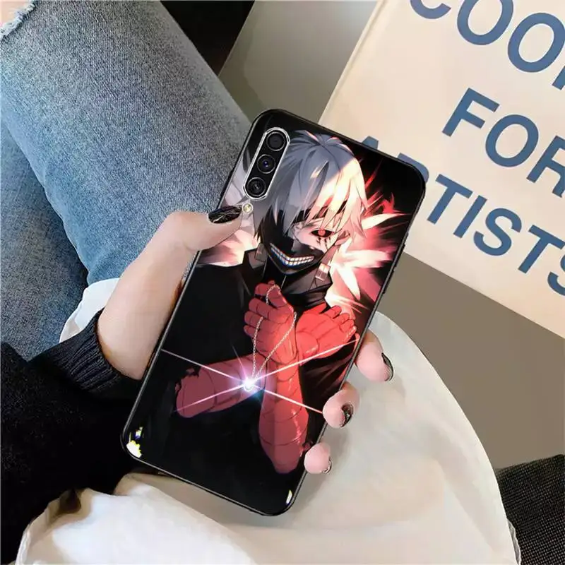

Tokyo Ghouls Ghoul Anime Phone Case For Samsung A40 A31 A50 A51 A71 A20S S8 S9 Plus note 20 ultra