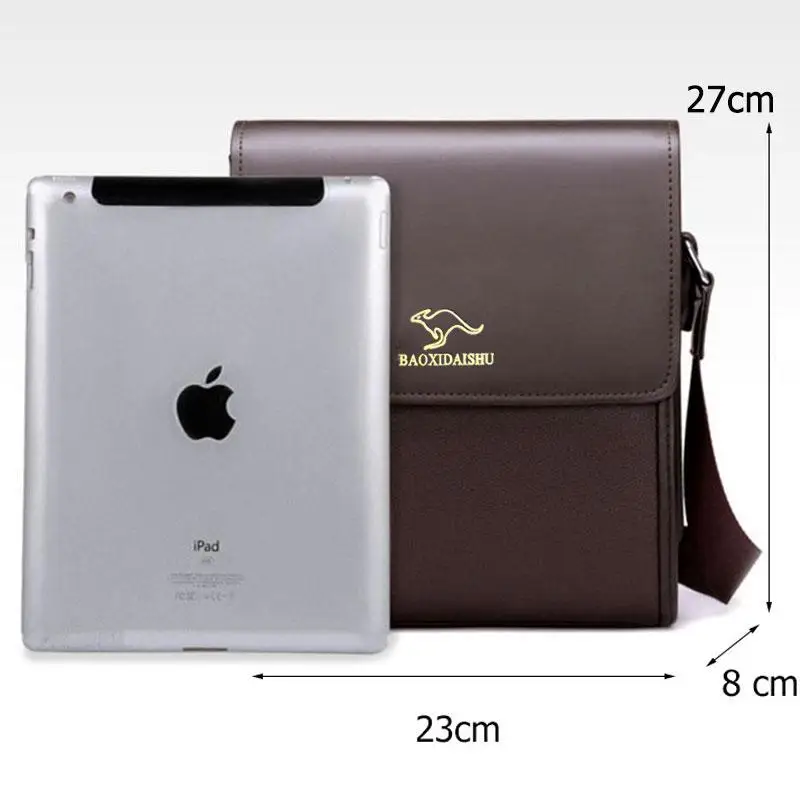 

New Luxurious Men Messenger Bag Man Business Bag Crossbody Shoulder Bags Quality Brand Bag for Male Capacity Casual HandBag