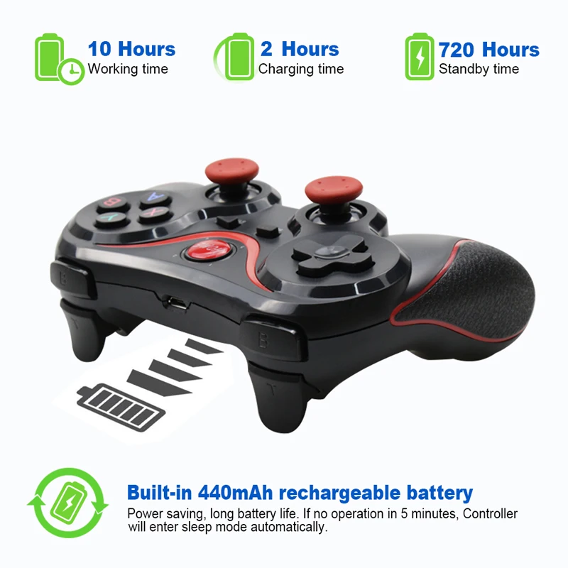 T3 X3 Беспроводной джойстик Bluetooth 3 0 геймпад игровой Управление Игровой пульт