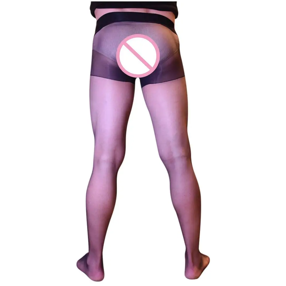Мужские колготки без ног нейлоновые Открытое сексуальное нижнее белье