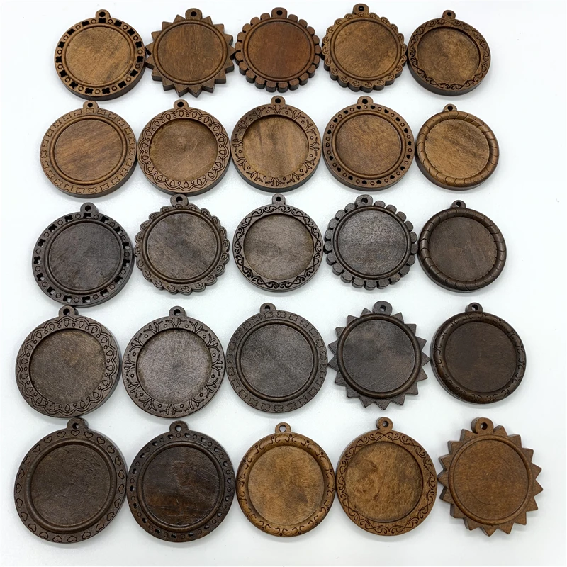 Стеклянные кабошоны для изготовления ювелирных изделий 5 шт./лот 30 мм|Ювелирная