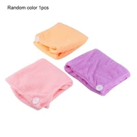 new microfibre after shower hair drying wrap head wrap hat womenstowel quick dry hair hat cap turban bathing tools