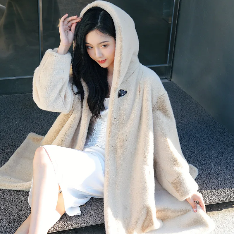 Women real mink coats female mink fur coat genuine long fur coat ladies winter clothes oversize 6xl 5xl 7xl natura fur coats