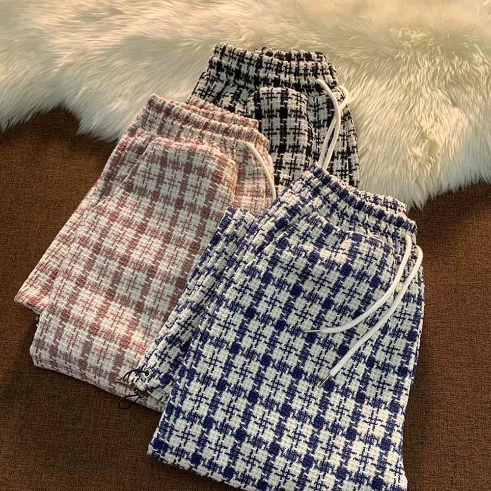 

Sweatpants Women Clothes Pants Streetwear 2021 Winter Fashion Korean Style Wide Leg Harajuku Baggy High Waisted Vintage