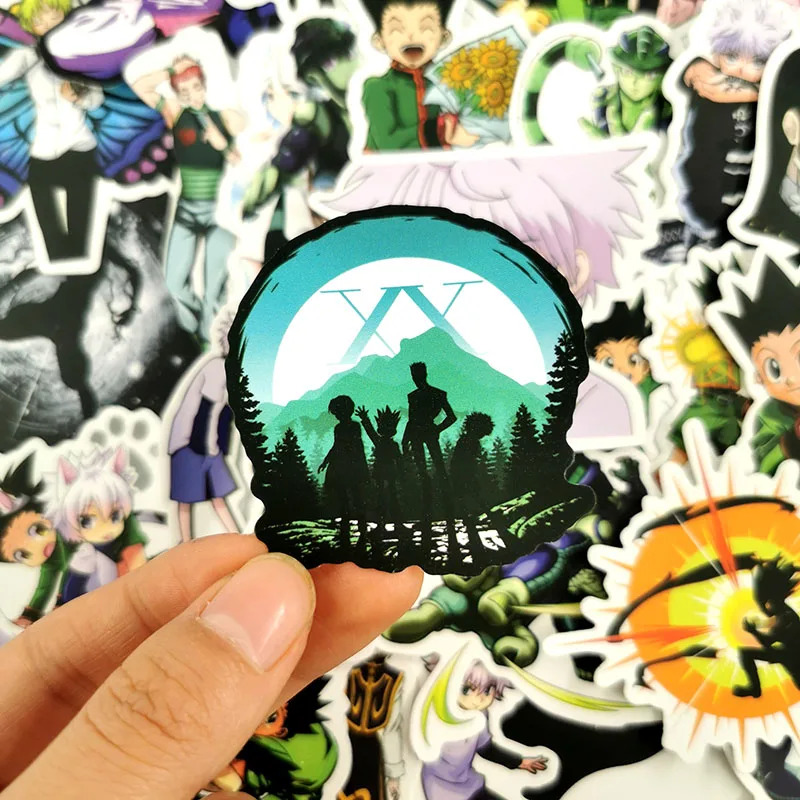 Классические аниме наклейки для ноутбука скейтборда багажа 10/50 шт./лот Hunter x