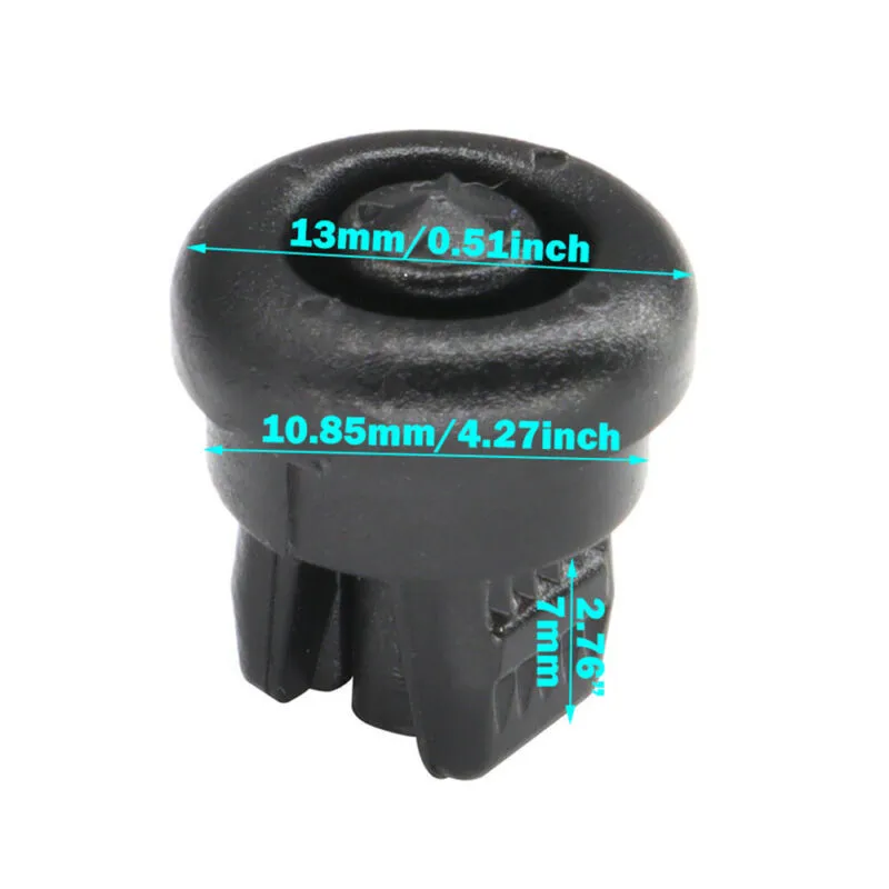 

String Parcel Shelf Clips 2pcs Plastic Replace Replacement Aftermarket