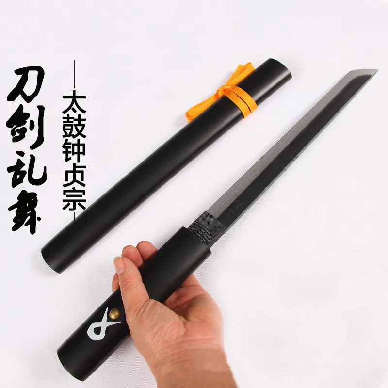

Косплей Аниме оружие реквизит Touken Ranbu Taiko Zhong Zhenzong короткий нож оборудование показ деревянный меч не острие