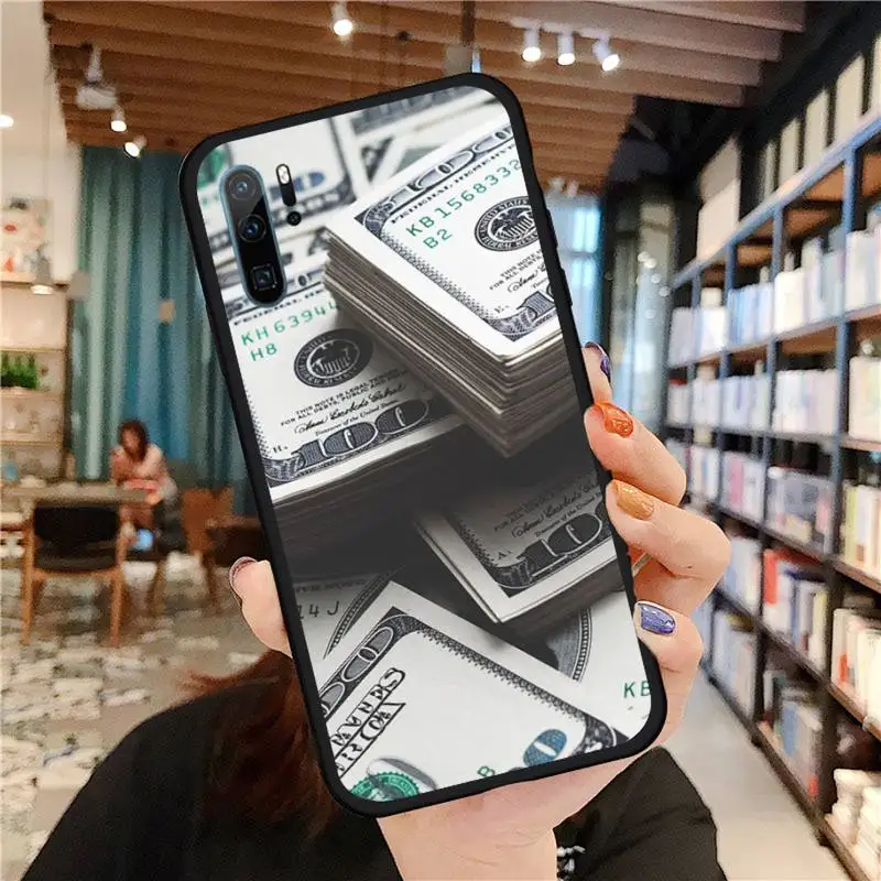 

Dollar super cool Phone Case For Huawei honor Mate P 9 10 20 30 40 Pro 10i 7 8 a x Lite nova 5t Soft silicone funda