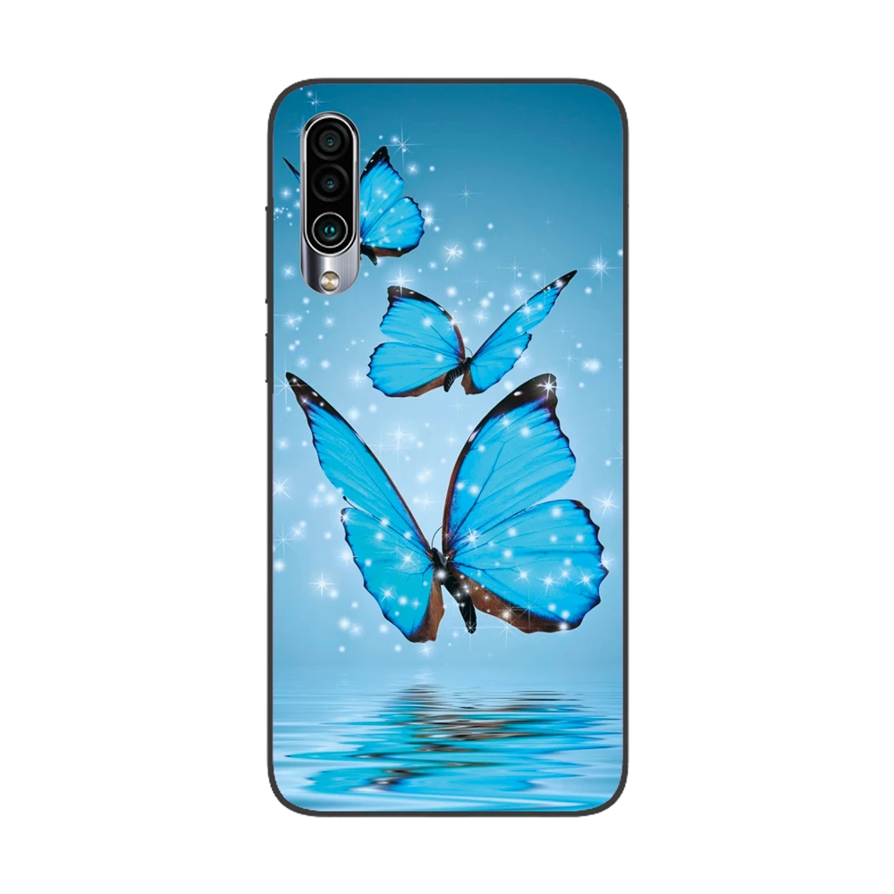 31 Силиконовый чехол GUCOON для Meizu 16Xs 6,2 дюймов, Мягкий защитный чехол из ТПУ для задней панели телефона, чехол-бампер с изображением волка розы - Цвет: 31