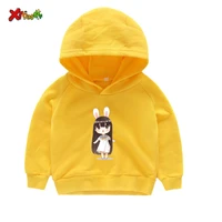 hoodies baby girl sweatshirt children summer short sleeve tops kids funny cute rabbit girl 2019 autumn cotton toddler babi hoodi