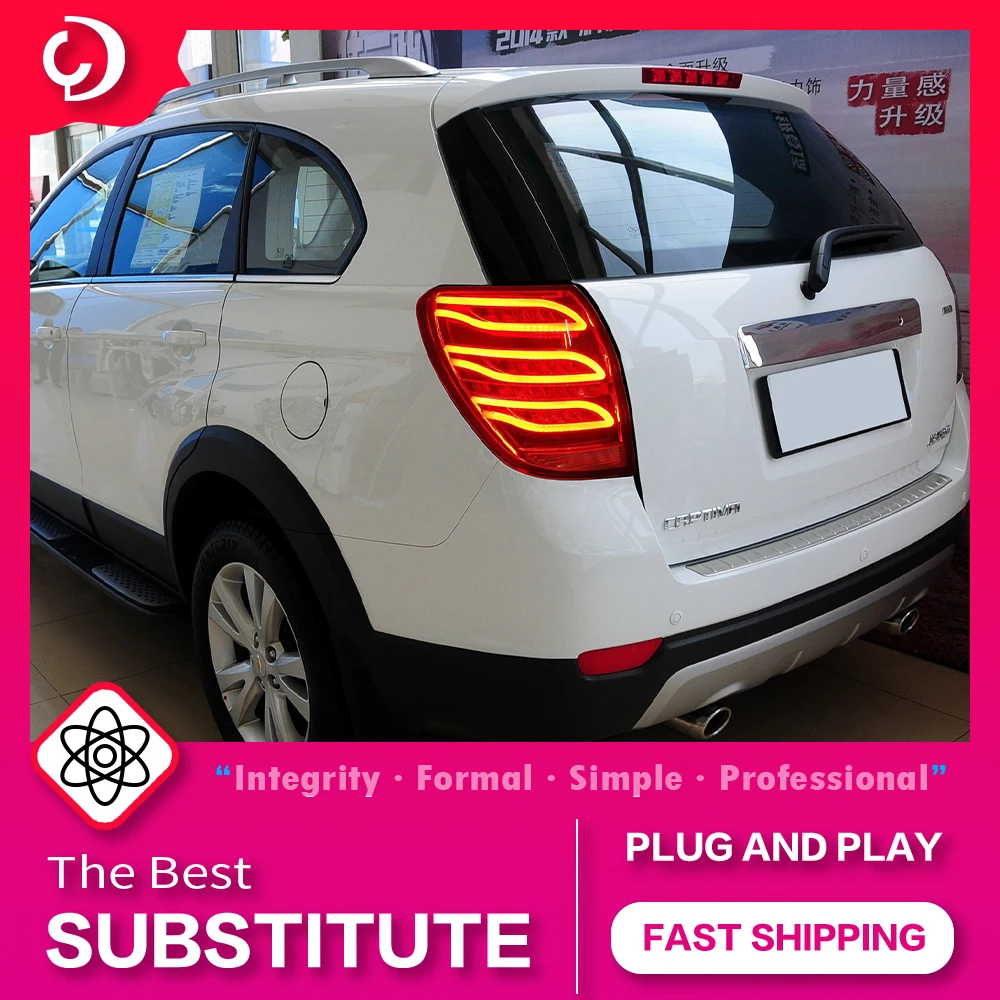 

AKD Car Styling Taillights for Chevrolet Captiva LED Tail Light 2008-2016 LED Tail Light DRL Tail Lamp Turn Signal Rear Reverse