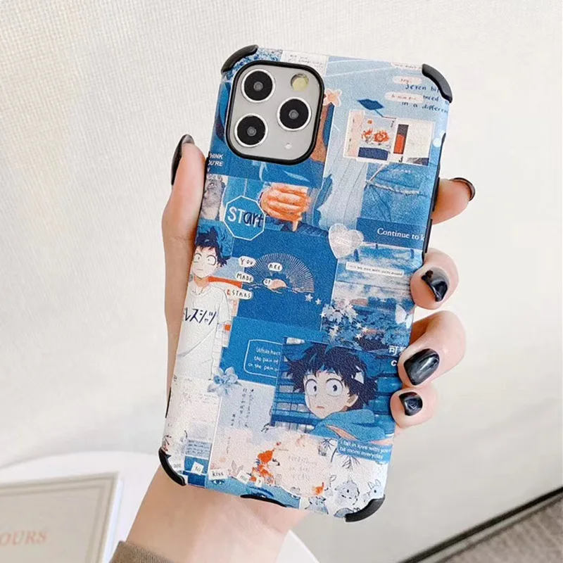 13 Мягкий чехол My Hero Academy Midoriya для iPhone 6, 6s, 6plus, 7, 8 plus, чехол s, IMD, TPU, силиконовый чехол для iPhone 11 pro, X, XS, MAX, XR - Цвет: 13