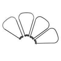2 pairs of replacement propellers blades propeller guard for ls xt6 mini rc drone quadcopter accessory spare parts
