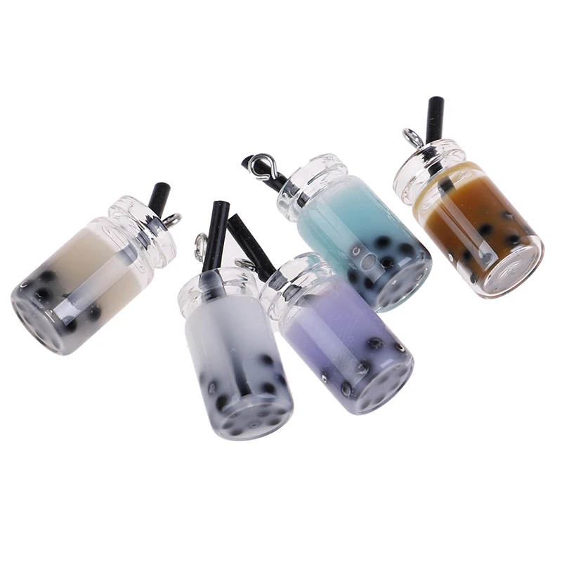 New 5pcs Dollhouse Miniature Resin Milk Tea Cup Play DIY Accessories Toys | Игрушки и хобби