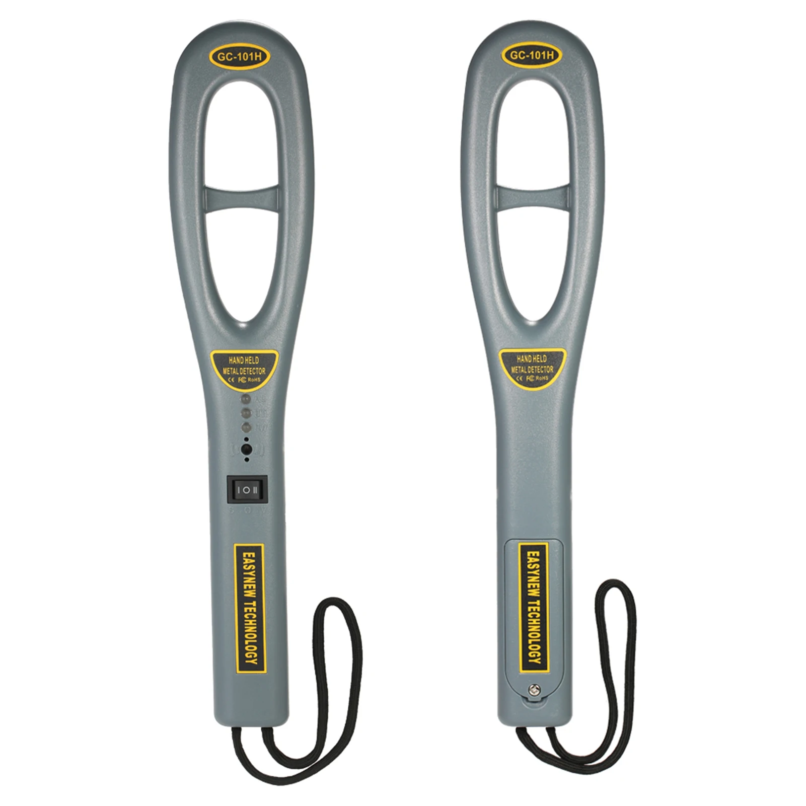 

Portable Handheld Metal Detector High Sensitivity Safety Inspection Metal Detector With Buzzer Vibration for Security Check