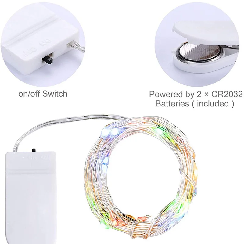 Сказочные Звездные гирлянды Рождественская елка новогодний Хэллоуин День