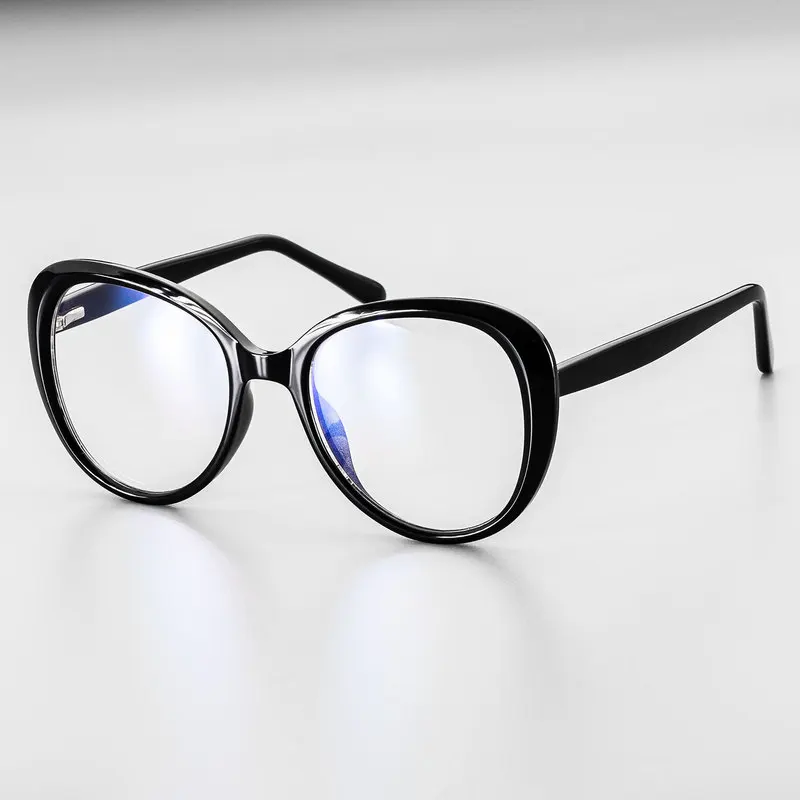 

Veshion Plastic Titanium Round Anti-blue Light Glasses Frames Retro Ultralight Men Women Optical Fashion Computer Glasses